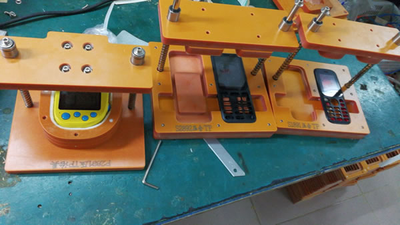 手机 压合TP面 夹具（配置气动治具）