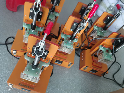 手动样式类电子热熔铆合治具