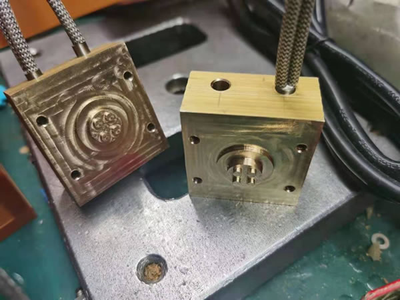 热熔铆合导热铜上模